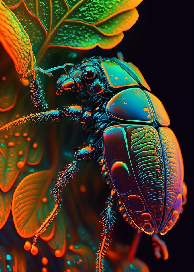 Bark Gnawing Beetles