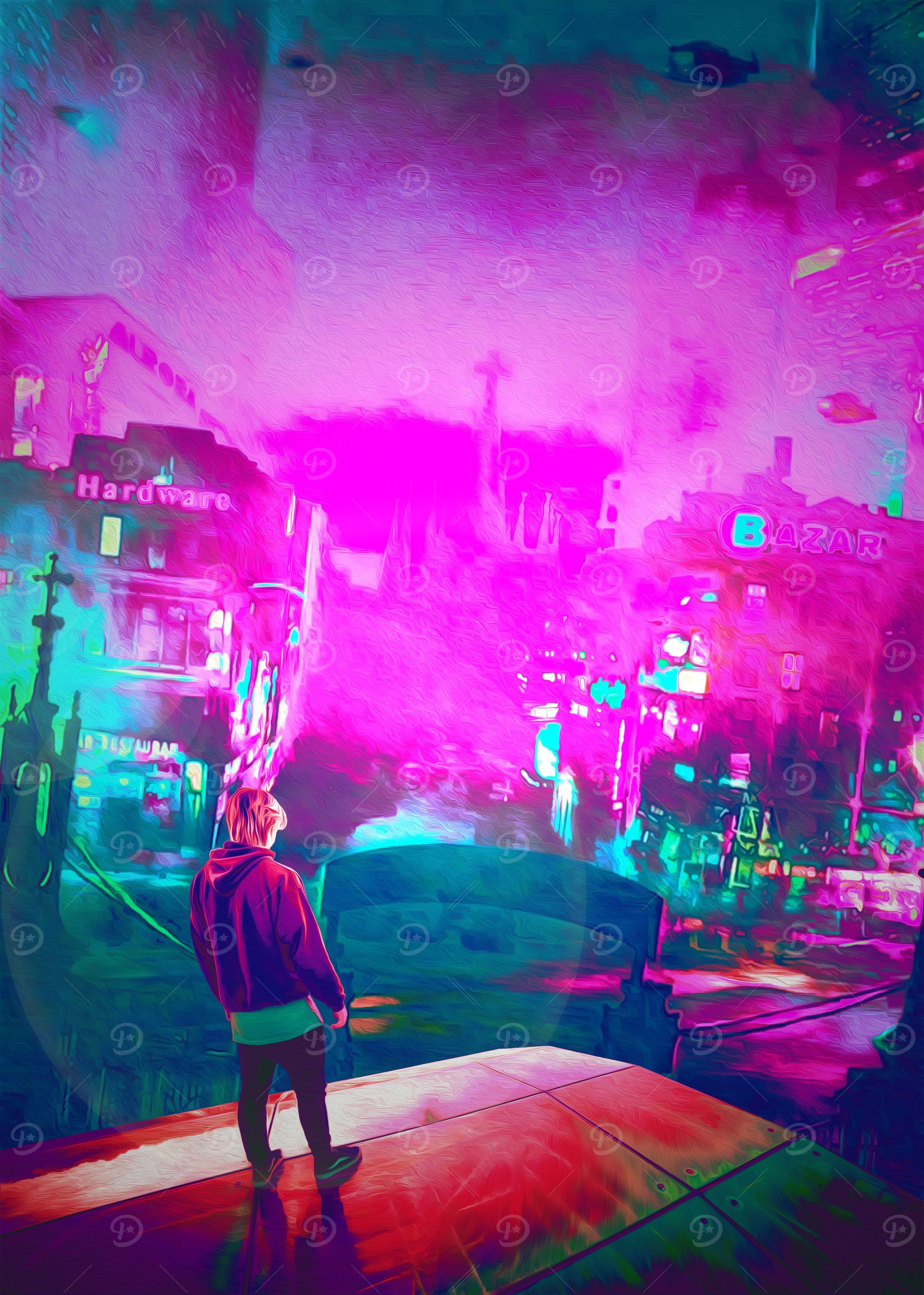Cyber City Parkour