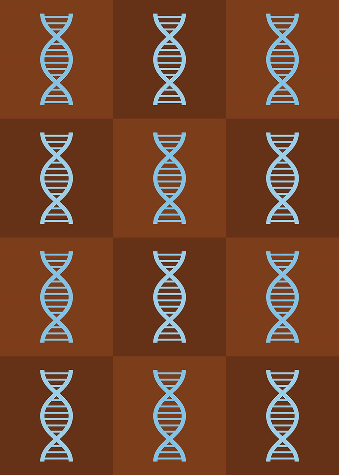 DNA Science Icons Pop Art