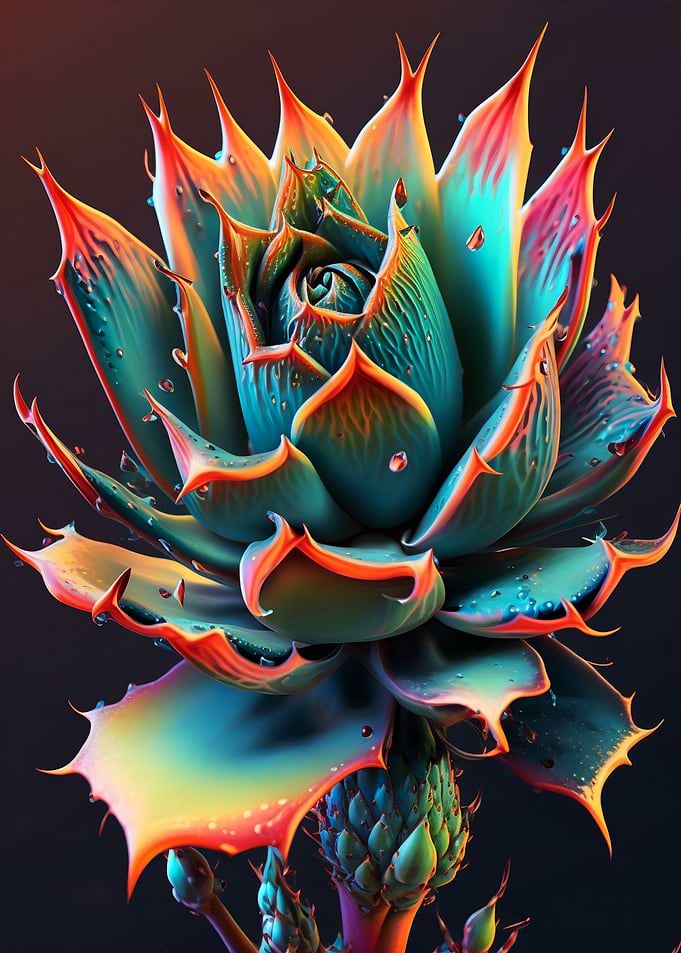 Aloe flower