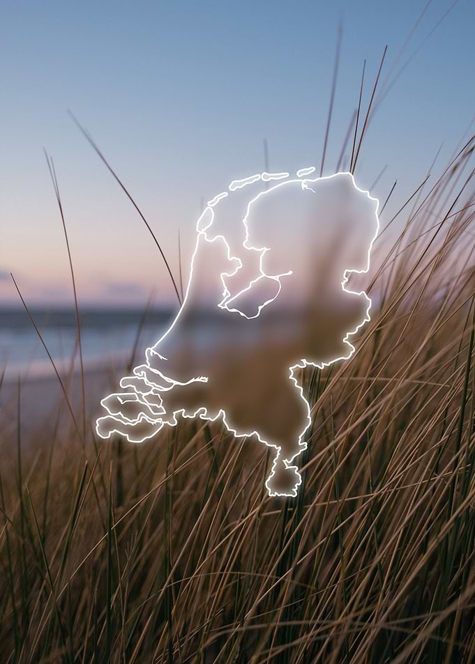 Netherlands Country Map