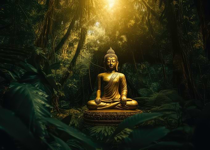 Buddha in nature
