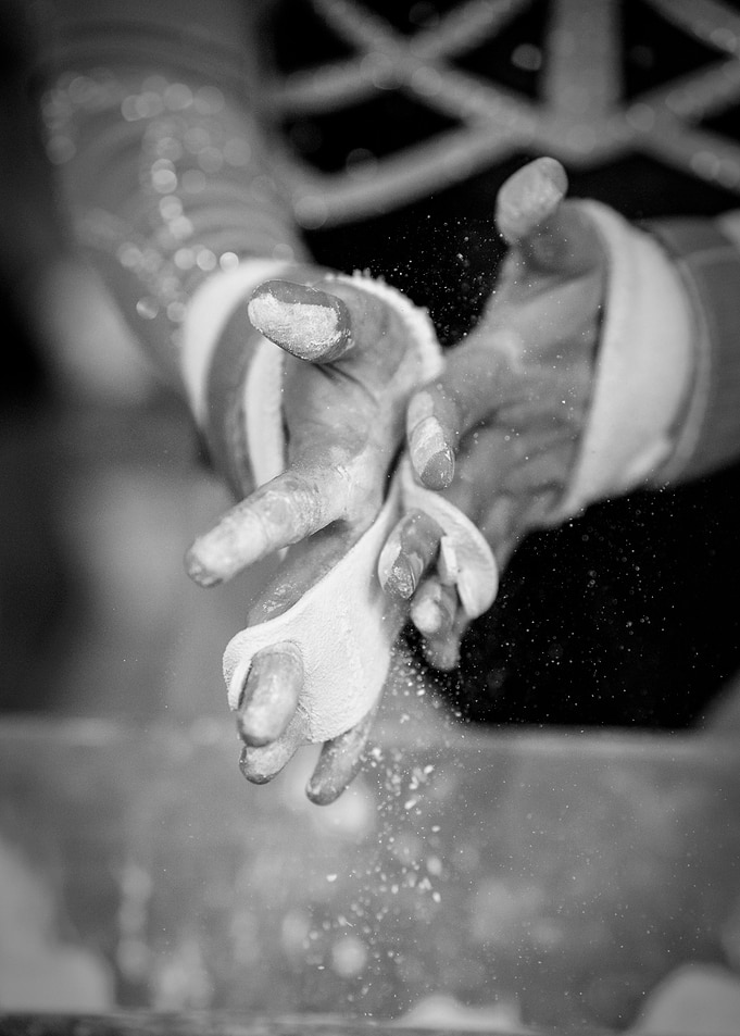 gym hands