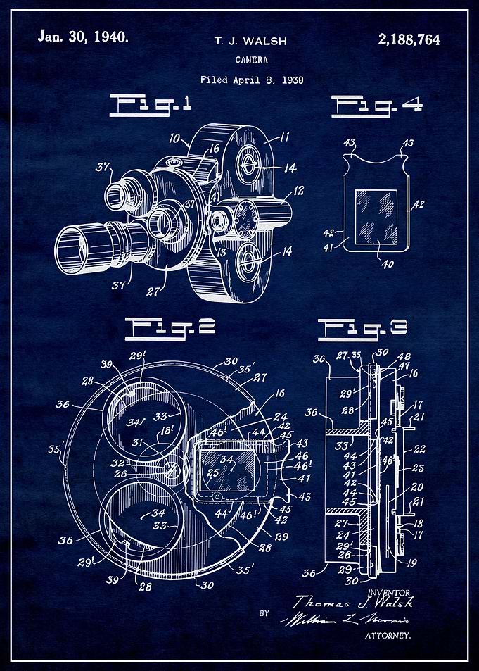 Camera Colour Filter 1940