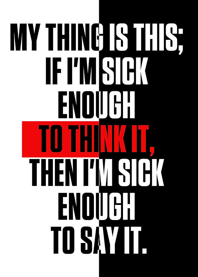 My thing is this