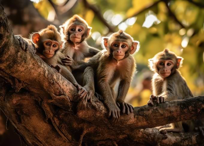 Sweet Little Monkeys