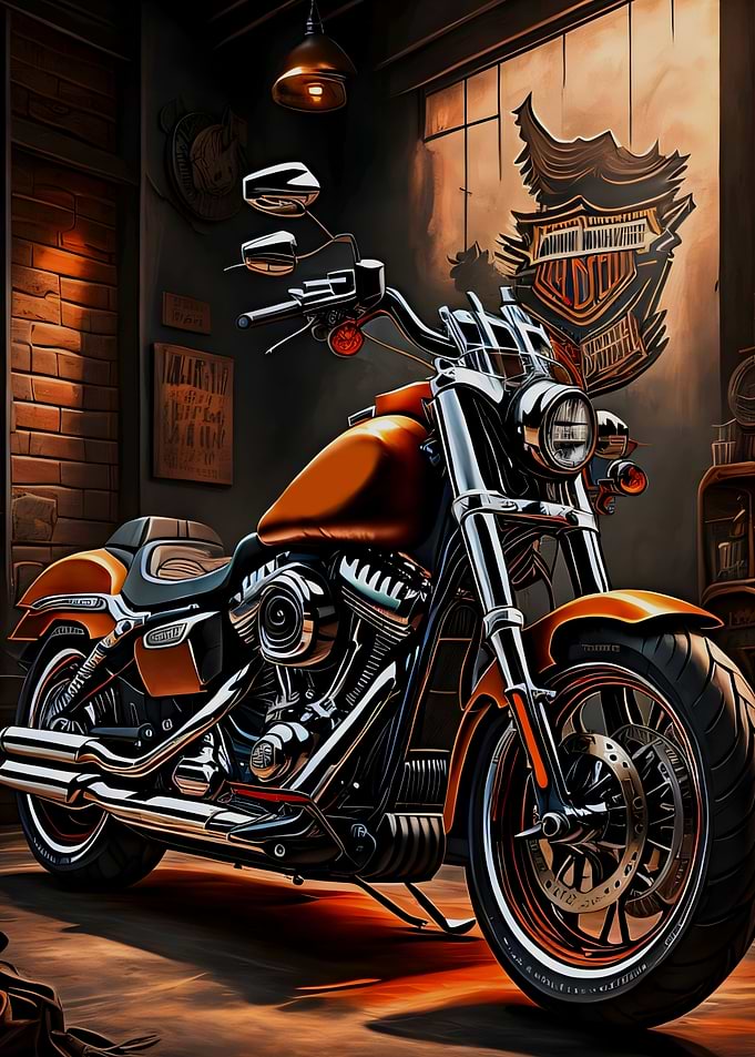 Harley Davidson art