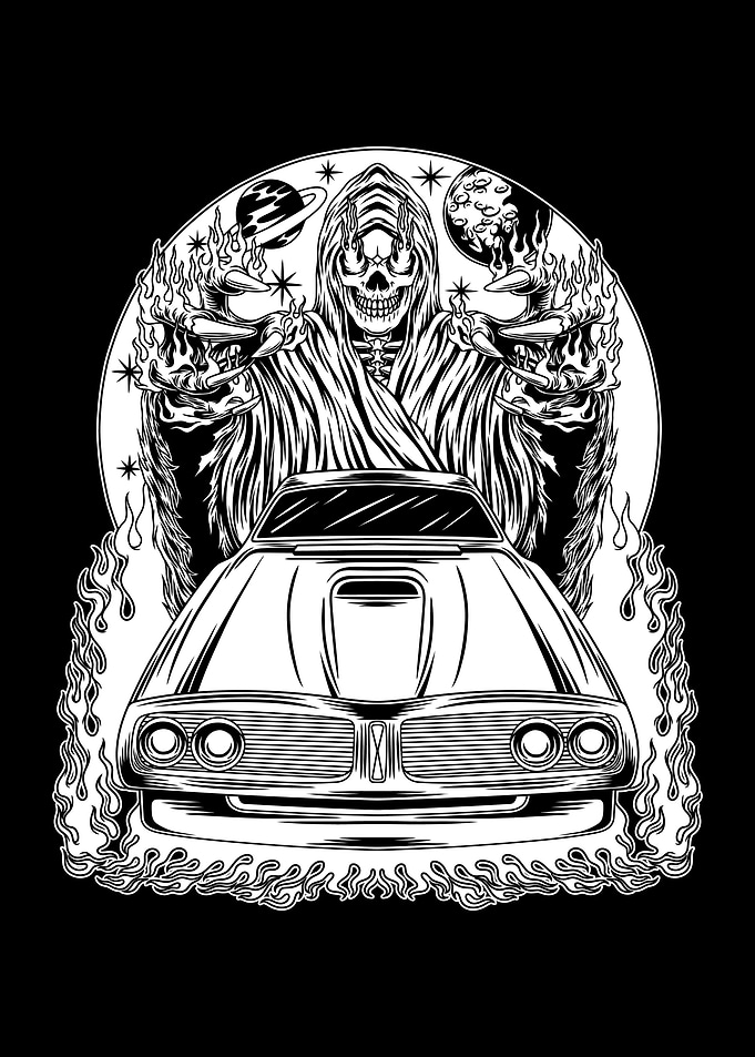 Come to hell Reaper Car