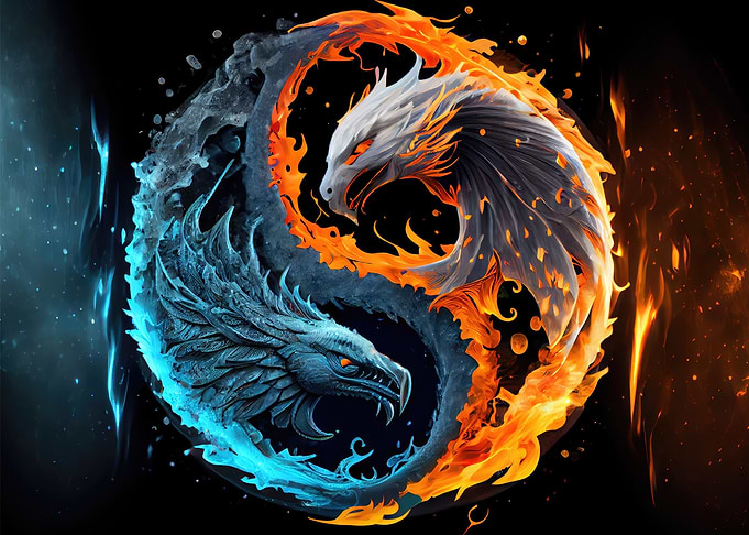 Dragon Yin Yang