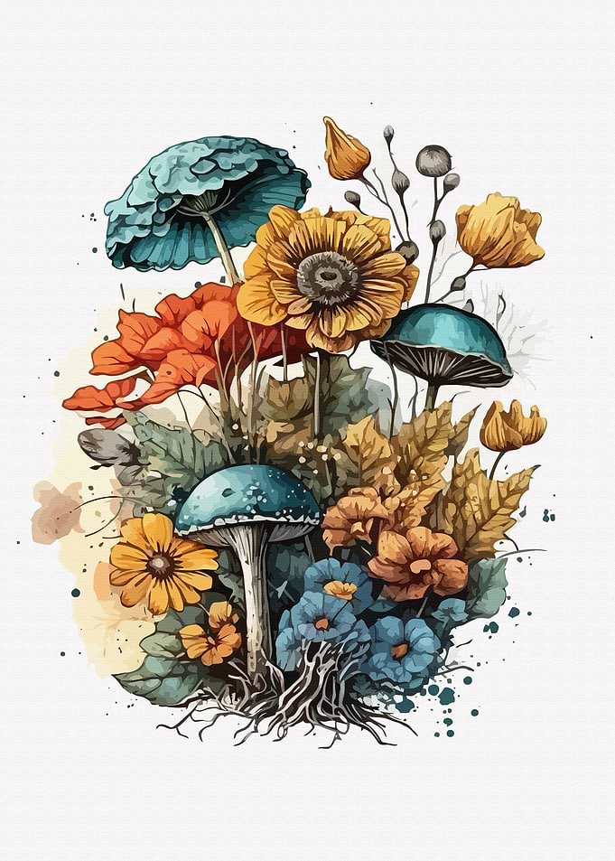 Painting about flowers