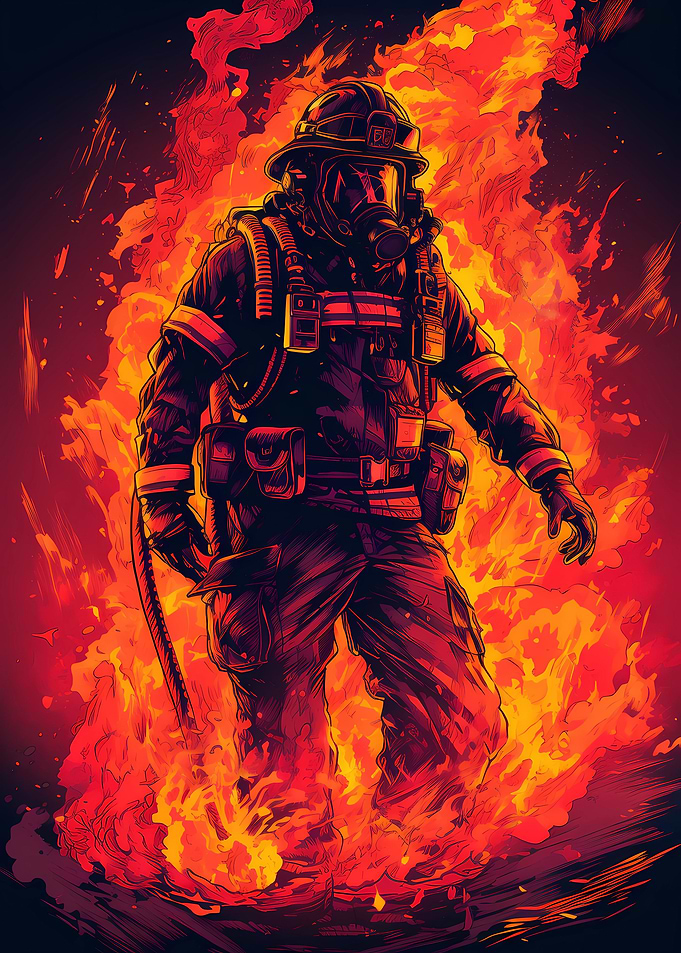 Firefighter Flame