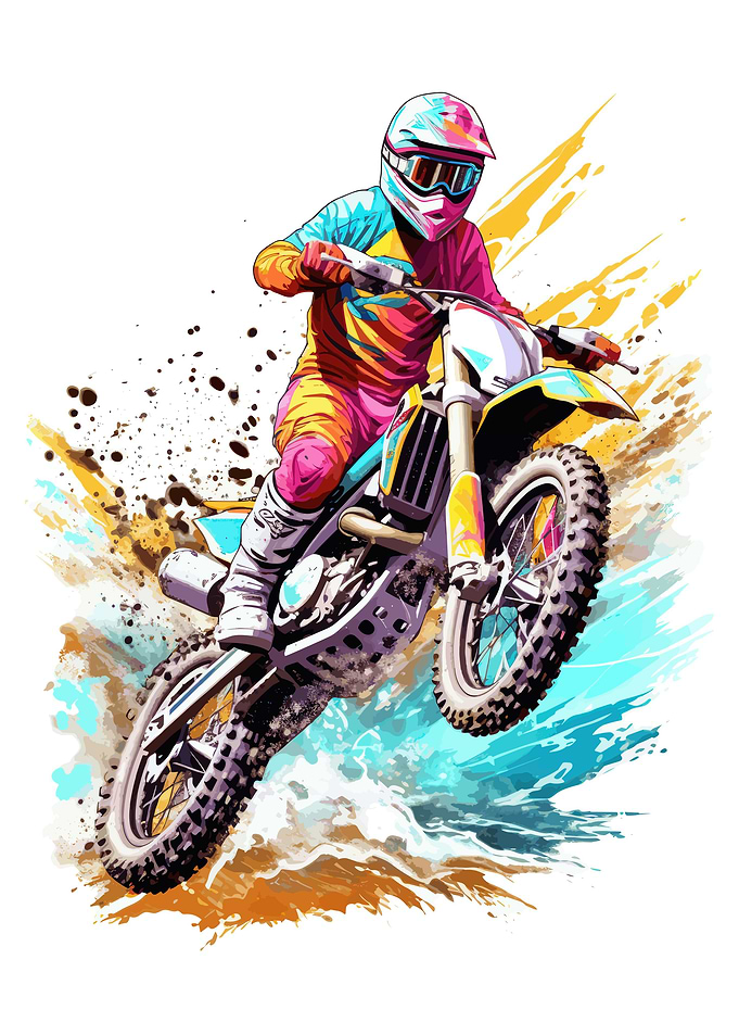 Dirt bike rider