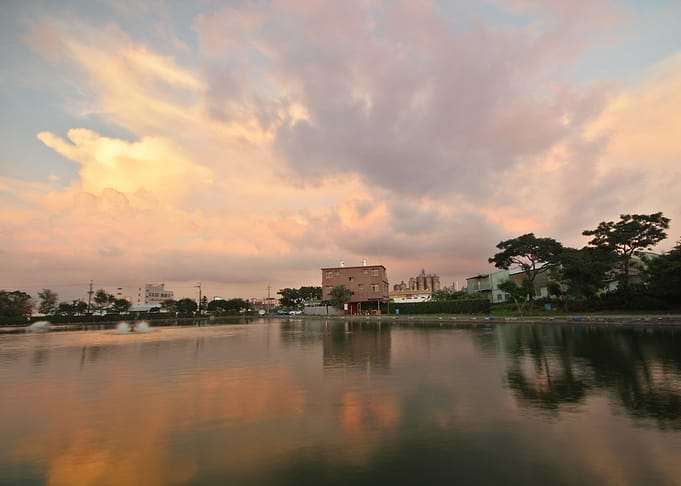 Sunset at Fish Pond