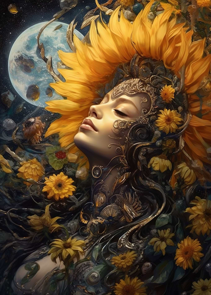 Women Cosmic Nature