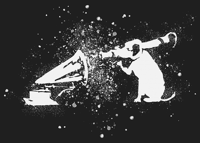 Banksy Rocket Dog