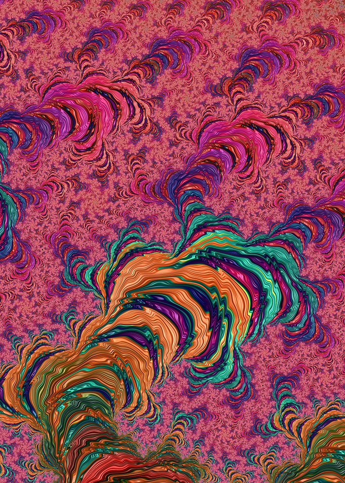 Bohemian Abstract Fractal