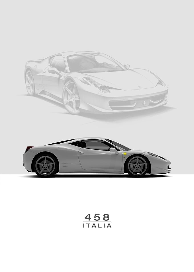 Ferrari 458 Italia White