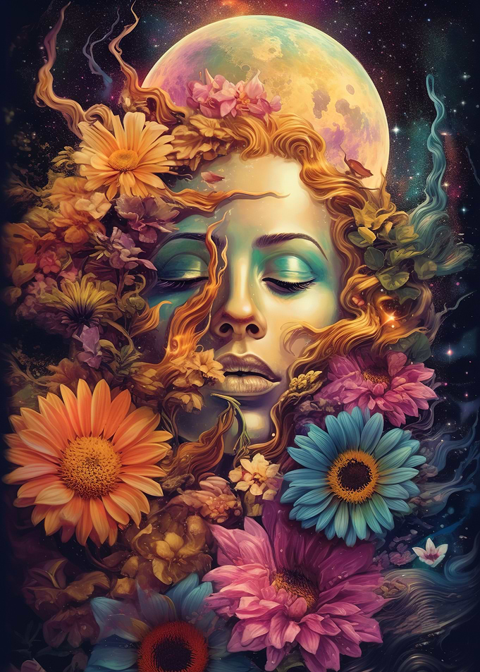 Women Cosmic Nature