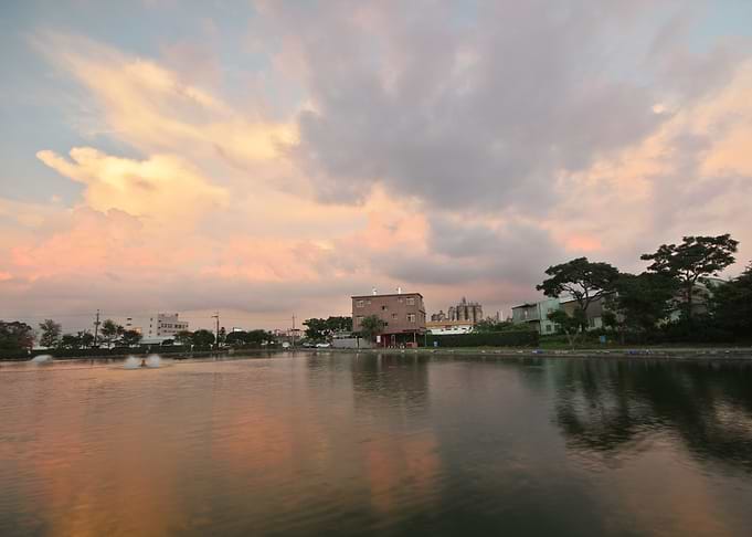 Sunset at Fish Pond