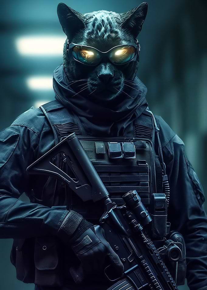 Soldier Black Panther