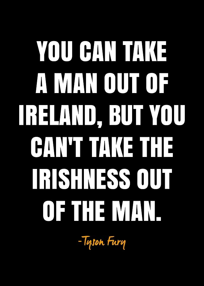 Tyson fury quotes
