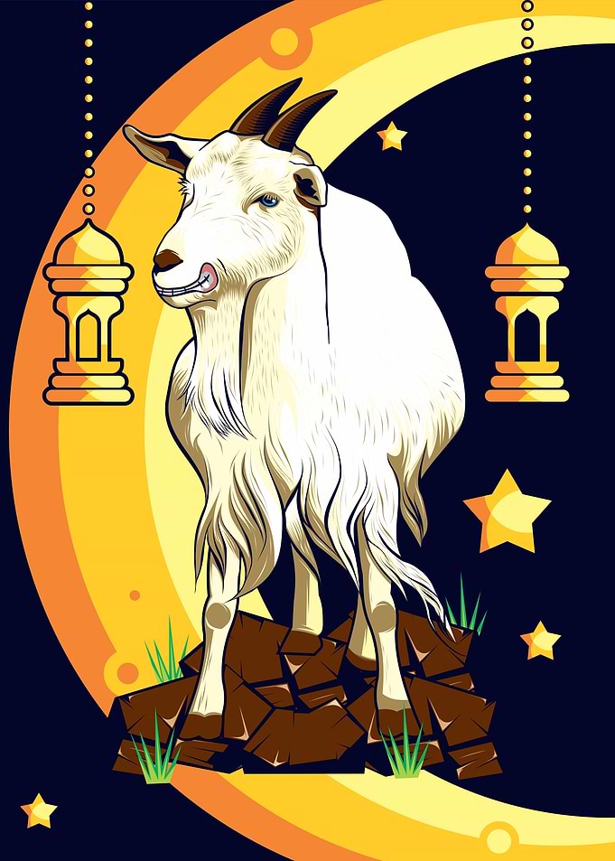 SMILE GOAT EID MUBARAK