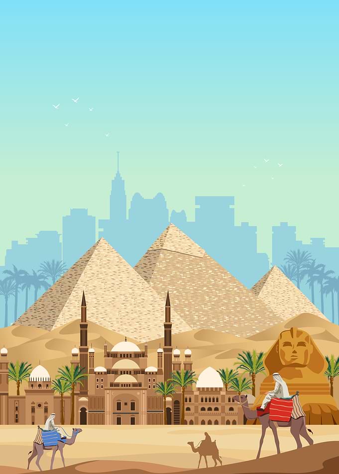 Cairo Travel Print
