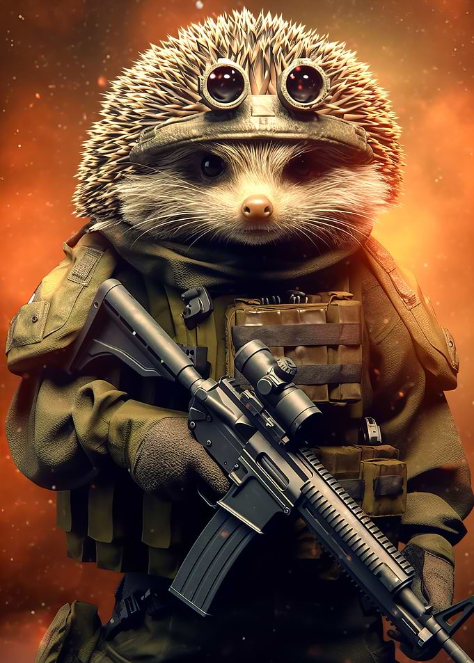 Soldier Hedgehog
