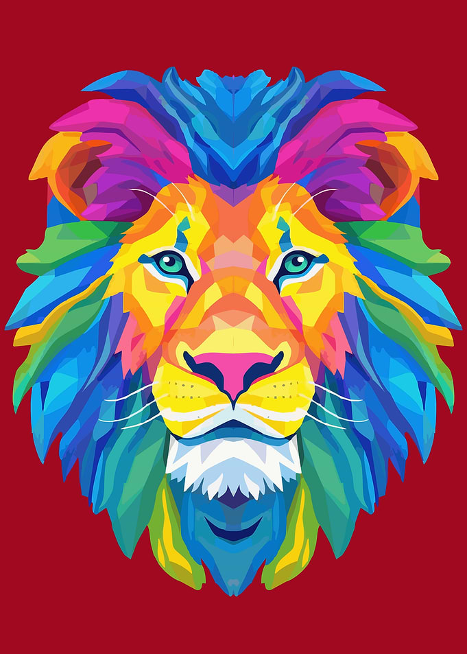Lion Head angry