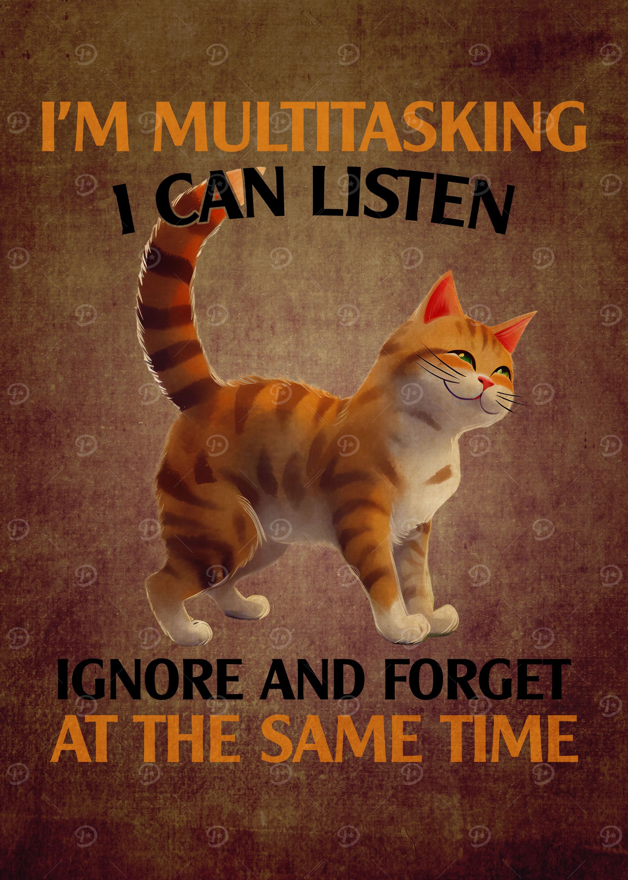 cat with funny quotes