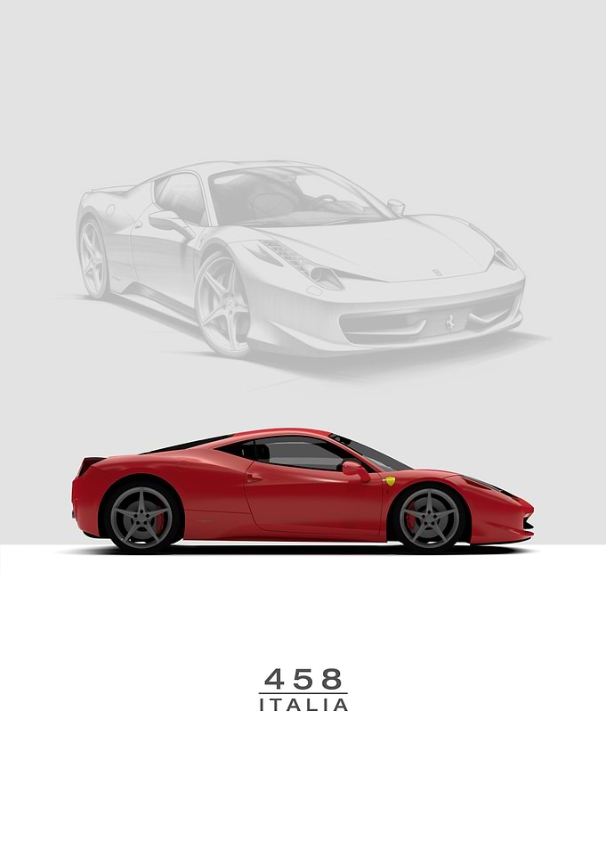 Ferrari 458 Italia Red