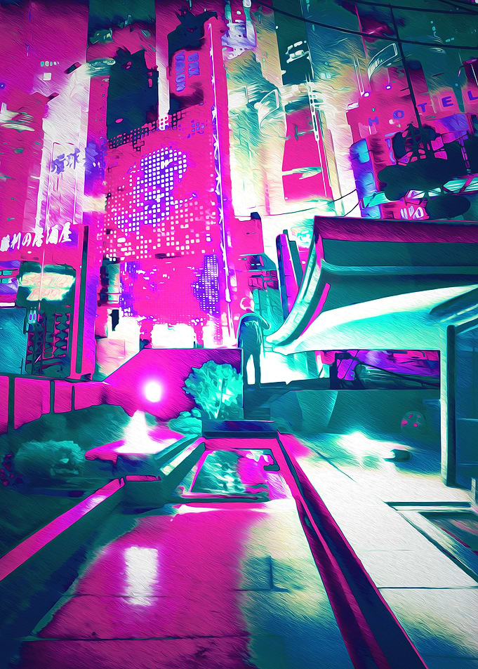 Pink Cyber City