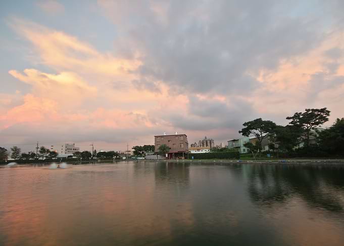 Sunset at Fish Pond