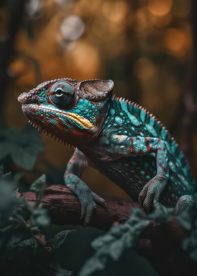 Captivating chameleon