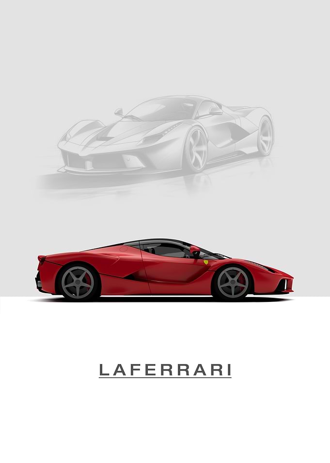 Ferrari Laferrari Red