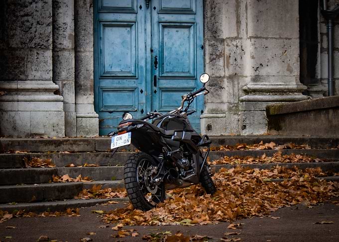 Motorbike in Lyon