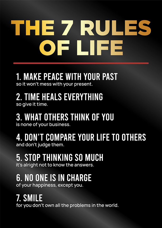 7 rules of life