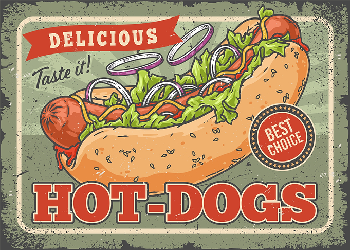 Delicious Hot Dogs