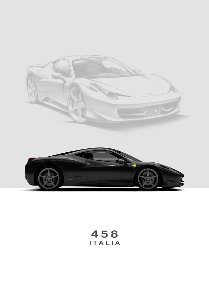 Ferrari 458 Italia Black