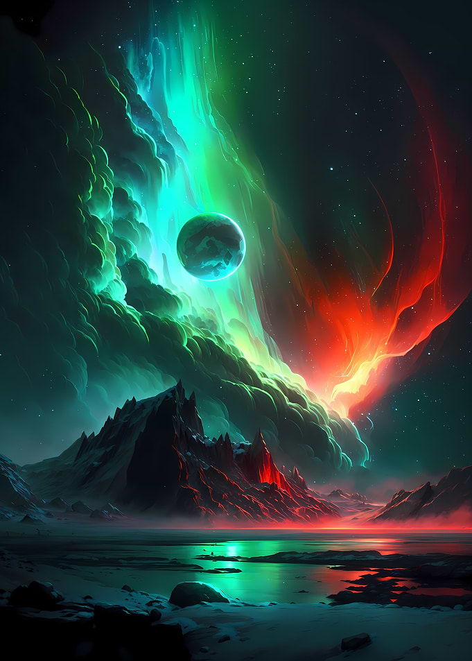 Aurora Icy Reflections