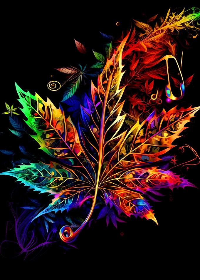Colorful Cannabis