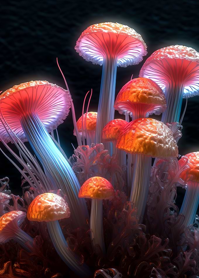 psychedelic mushroom