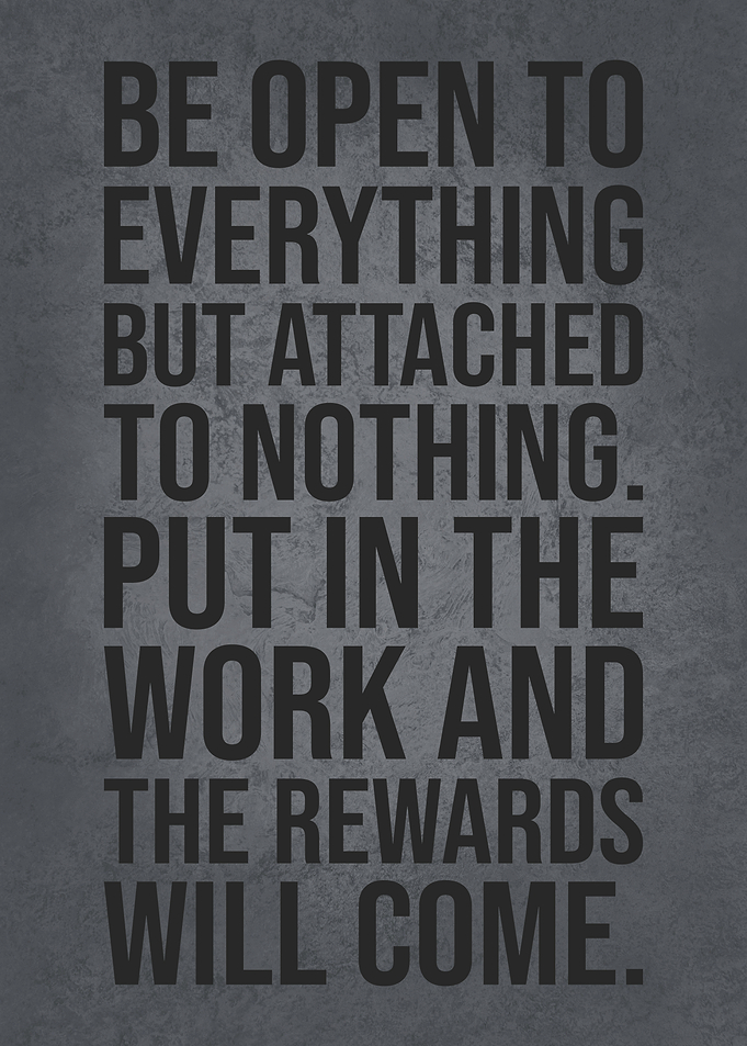 Be Open To Everything