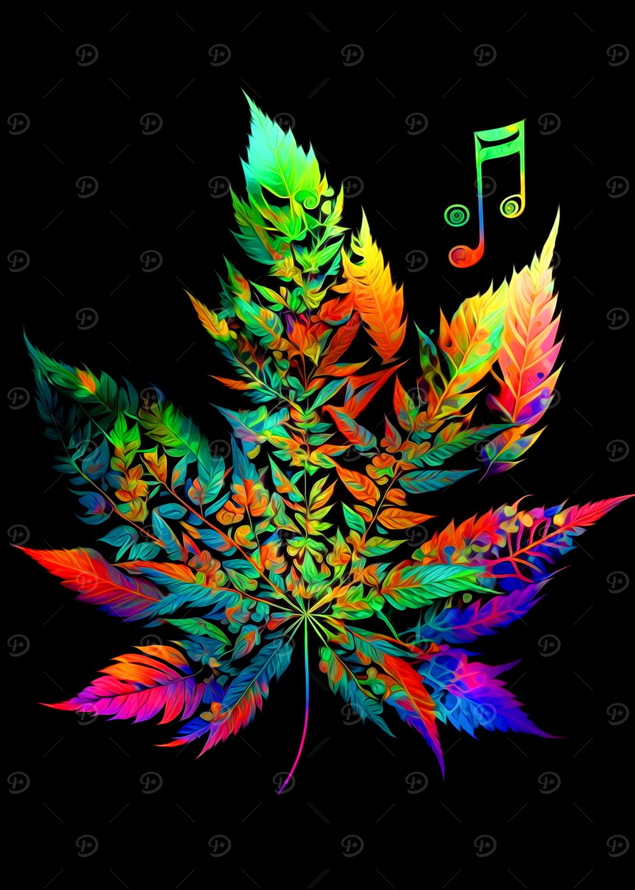 Colorful Cannabis