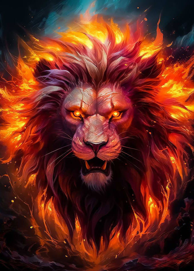 Red Lion Head
