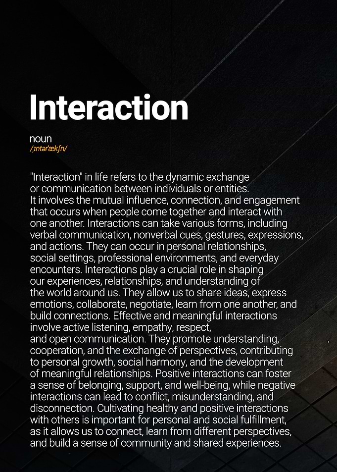 Interaction
