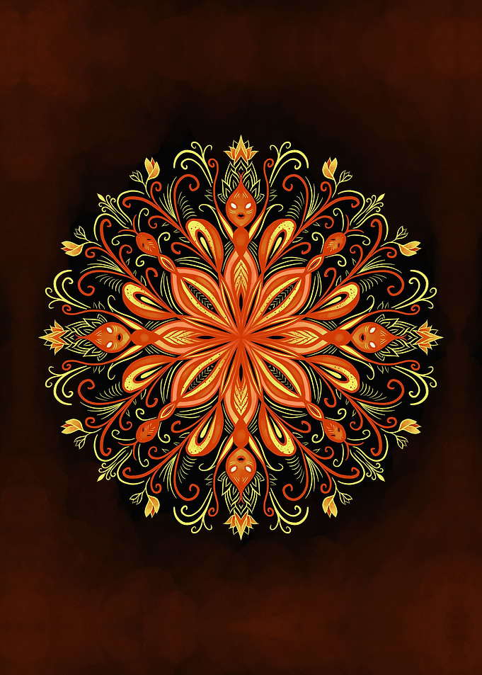 Fire Flame Creatures Manda