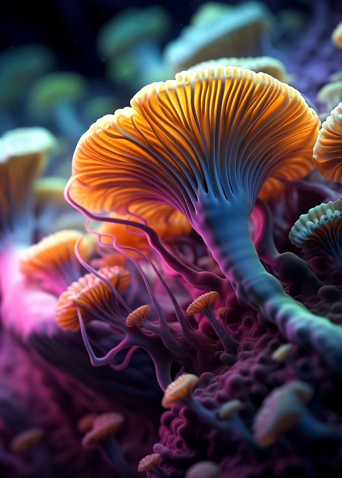 psychedelic mushroom