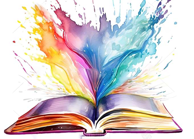 Magic Book Watercolor