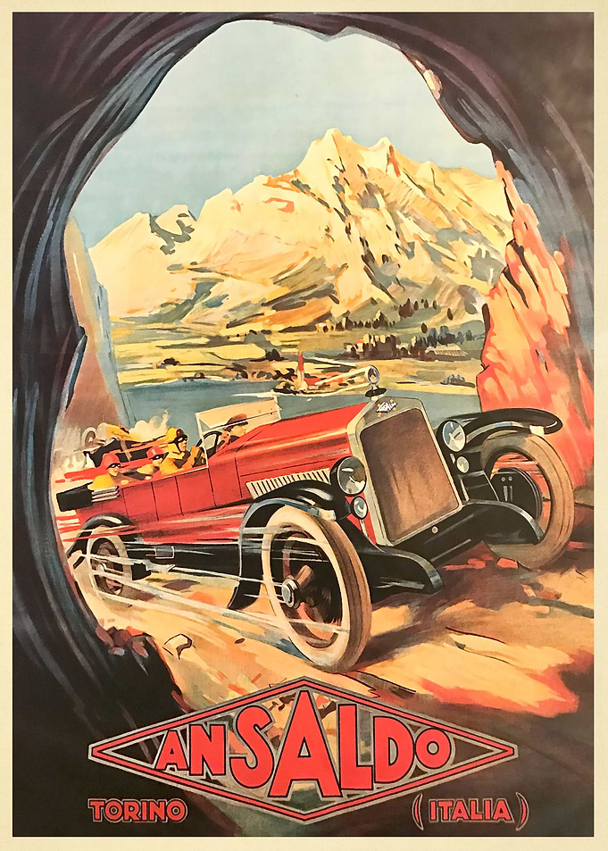 Ansaldo vintage car